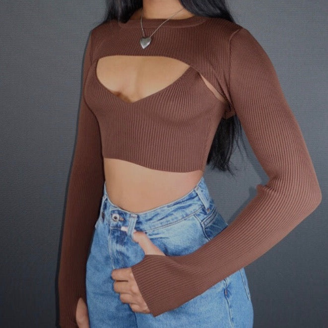 Aldo Bolero Crop Top