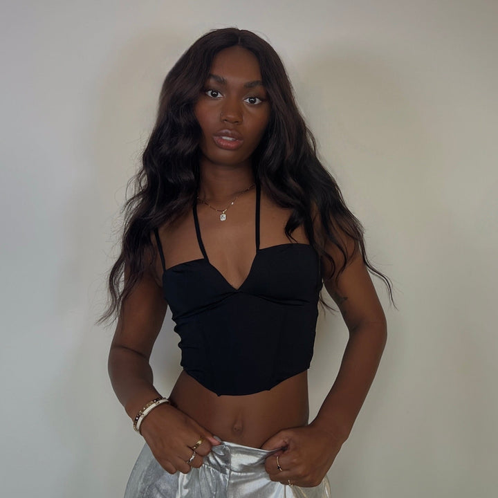 Kayla Criss Cross Crop Top